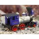 Машина Kinsmart Classic Locomotive инерция (1/6шт.) 17,5см б/к