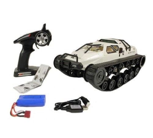 Радиоуправляемый вездеход Military Police (белый) 2.4G 1/12 RTR