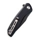 Складной нож CIVIVI Baklash 9Cr18MoV Steel Black Stonewashed Handle G10 Black