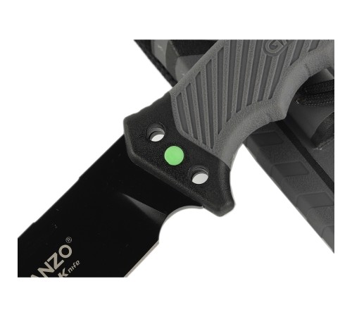 Нож Ganzo G8012V2-GY с паракордом