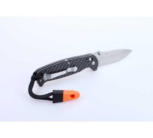 Нож Ganzo G7411-WS карбон, G7411-CF-WS
