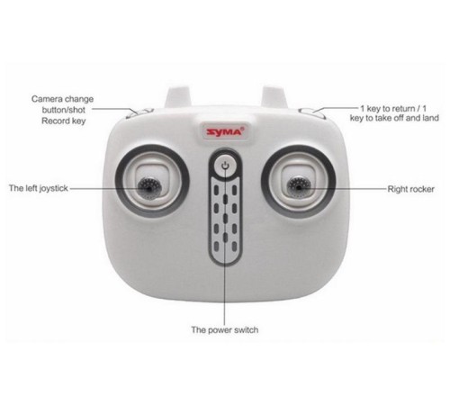 Р/У квадрокоптер Syma W1 brushless с FPV трансляцией Wi-Fi, барометр, GPS, 6-AXIS, 2.4G RTF