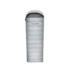 Ультралёгкий спальный мешок Naturehike RM40 Series Утиный пух Grey Size L, молния слева, 6927595707173L