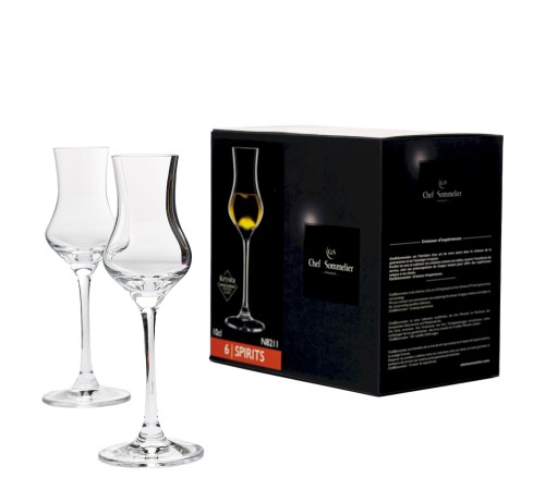 Рюмка для граппы Chef&Sommelier Spirits 100 мл. / 6 шт. в п/у.