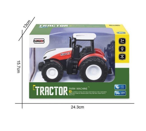 Р/У фермерский трактор Korody 1/24 2.4G 6CH RTR