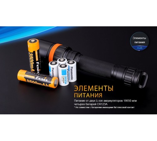 Фонарь Fenix SD20 дайвинговый