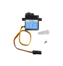 Сервомашинка 9g для планера Top RC Lightning 2100 (руль), провод 150мм