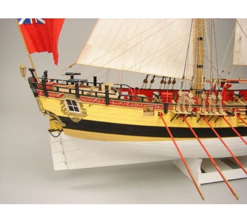 Сборная картонная модель Shipyard шлюп HMS Wolf (№49), 1/96