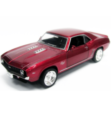 Машина Ideal 1:30-39 Chevrolet Camaro 1969 (блест. метал. крас.)