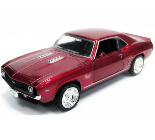 Машина Ideal 1:30-39 Chevrolet Camaro 1969 (блест. метал. крас.)