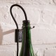 Светильник подвесной из винной бутылки L'Atelier du Vin Bouteille Torche Vert bouteille