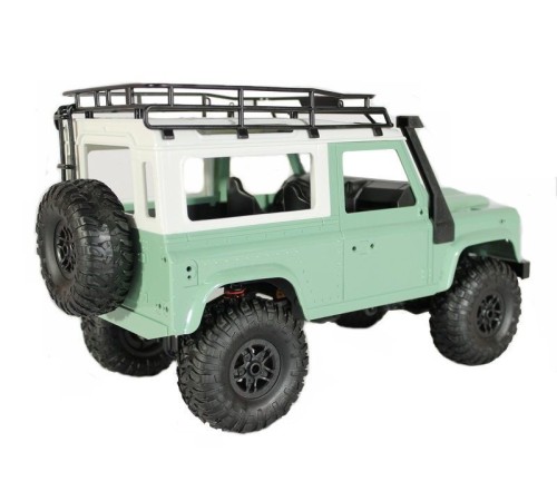 Радиоуправляемая машина MN MODEL английский внедорожник Defender (зеленый) 4WD 2.4G 1/12 RTR
