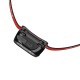 Налобный фонарь Fenix HL18R-T V2.0 черный с красным ремешком