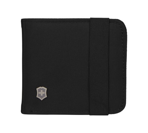 Бумажник VICTORINOX TA 5.0 Bi-Fold Wallet с RFID защитой, чёрный, нейлон, 11x1x10 см