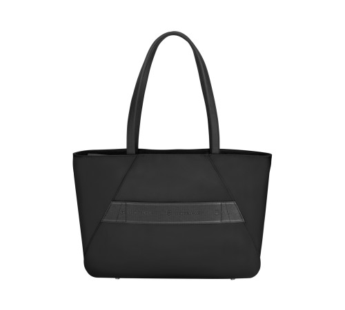 Сумка VICTORINOX Victoria Signature Tote, черная, нейлон/кожа, 51x15x30 см, 19 л