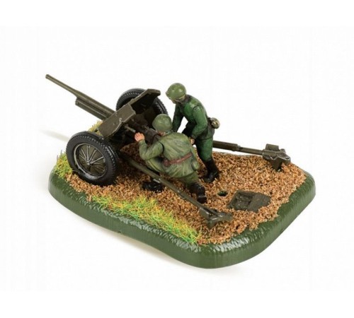 Сборные солдатики ZVEZDA Советская 45-мм пушка, 1/72