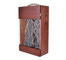 Сет Addwood из древесины мербао для двух бутылок 