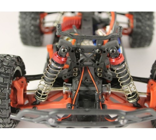 Радиоуправляемый шорт-корс Remo Hobby Rocket UPGRADE V2.0 (оранжевый) 4WD 2.4G 1/16 RTR