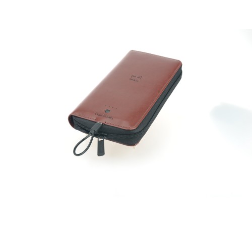 Кошелек Pierre Cardin с рower bank, коричневый, 20,5 х 11,0 х 3,0 см