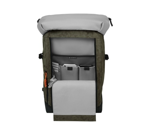 Рюкзак VICTORINOX Altmont Classic Flapover Laptop 15,4'', зелёный камуфляж, ткань, 29x12x42 см, 14 л