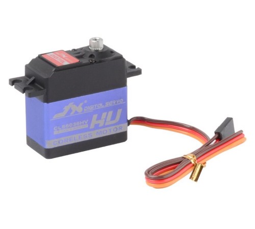 Сервомашинка цифровая JX Servo CLS6036HV (60г/35.6/0.11/7.4V) Ecoboost