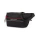 Сумка на пояс SWISSGEAR, черная, полиэстер с плетением рип-стоп, 38 x 5 x 15 см