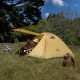 Палатка Naturehike P-Series NH18Z033-P 210T/65D, трехместная, серо-голубая, 6927595783634