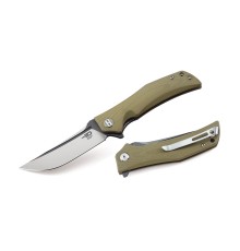 Нож Bestech Scimitar сталь D2, рукоять G10 бежевая