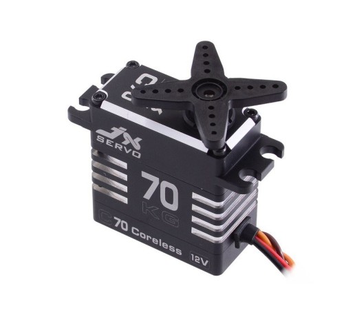 Сервомашинка цифровая JX Servo C70 (87г/72/0.08/12.0V) Full metal