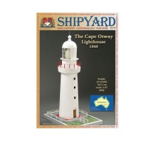 Сборная картонная модель Shipyard маяк Cape Otway Lighthouse (№57), 1/87