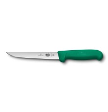 Нож обвалочный VICTORINOX Fibrox с прямым лезвием 15 см, зелёный