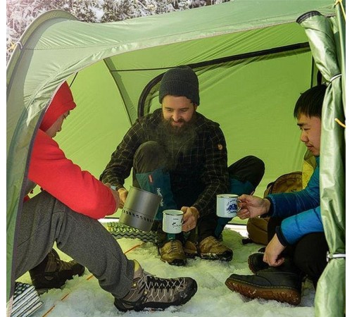 Палатка двухместная Naturehike Opalus NH20ZP001,зеленая, 6927595748961