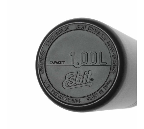 Термос Esbit MAJORIS WM1000TL-DG, из нержавеющей стали, черный, 1.0 л