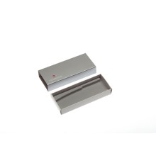 Коробка для ножей VICTORINOX 111 мм толщиной до 2 уровней, картонная, серебристая