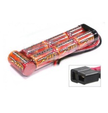Аккумулятор Ni-Mh VBPower 5000mAh, 8,4V T-plug, банка с торца