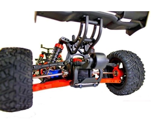 Радиоуправляемая трагги Remo Hobby S EVO-R UPGRADE (синяя) 4WD 2.4G 1/16 RTR