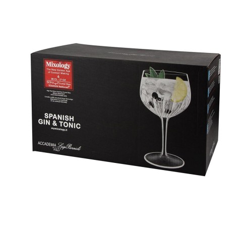 Бокалы для коктейлей Luigi Bormioli Mixology Spanish Gin&Tonic 6 шт.