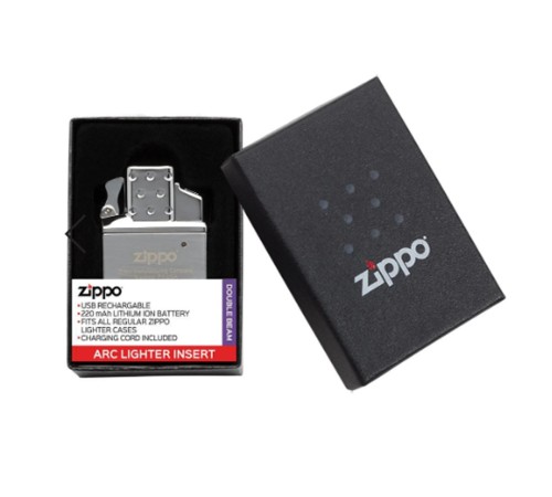 Электронный вставной блок для широкой зажигалки Zippo, нержавеющая сталь