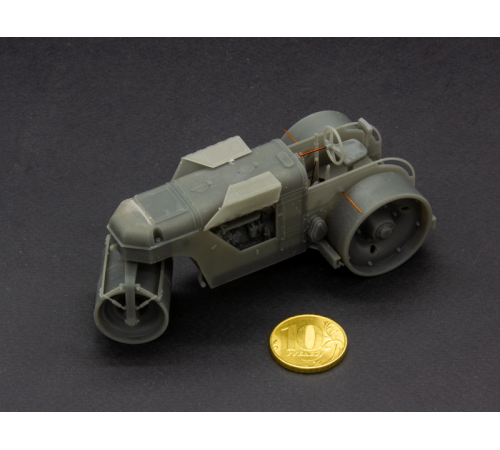 Сборная модель Red Iron Models Самоходный каток 