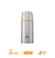Термос Esbit ISO, новый дизайн, cтальной-оранжевый, 0.75 л, ISO750ML