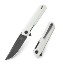 Нож Bestechman Dundee сталь D2, рукоять G10 белая