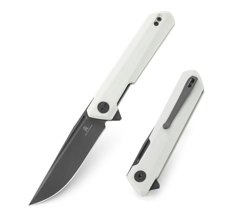 Нож Bestechman Dundee сталь D2, рукоять G10 белая