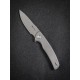 Складной нож SENCUT Tynan 10Cr15CoMoV Steel Gray Stonewashed Handle Stainless Gray