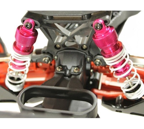 Радиоуправляемый шорт-корс Remo Hobby 9EMU Brushless (красный) 4WD 2.4G 1/8 RTR