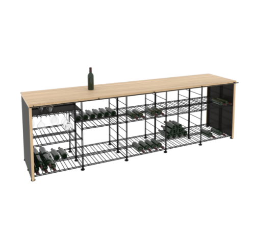Большая барная стойка Architecture Intérieure du Vin Large Counter Bar 305 см