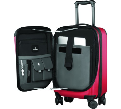 Чемодан VICTORINOX Spectra™ 2.0 Expandable, красный, поликарбонат Bayer, 35x20x55 см, 29 л