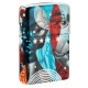Зажигалка Zippo Tristan Eaton с покрытием White Matte, латунь/сталь, разноцветная, 38x13x57 мм