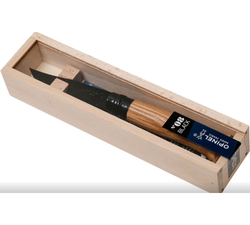 Нож Opinel N°08 Black Oak 002172