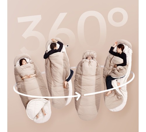 Спальный мешок Naturehike CNK2350WS026 PS300 облегченный коричневый,6976507664240