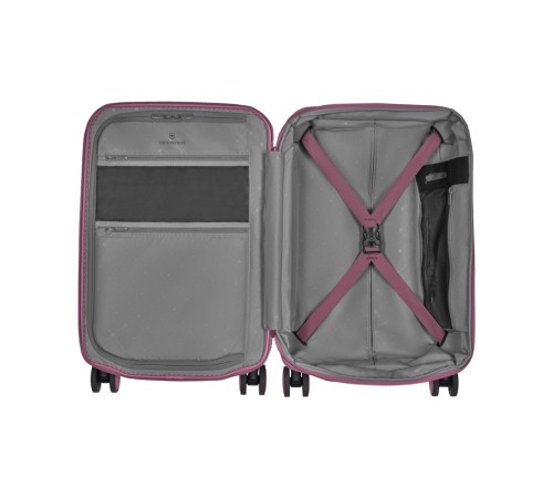 Чемодан VICTORINOX Connex, пурпурно-розовый, поликарбонат Makrolon, 40x20x55 см, 34 л
